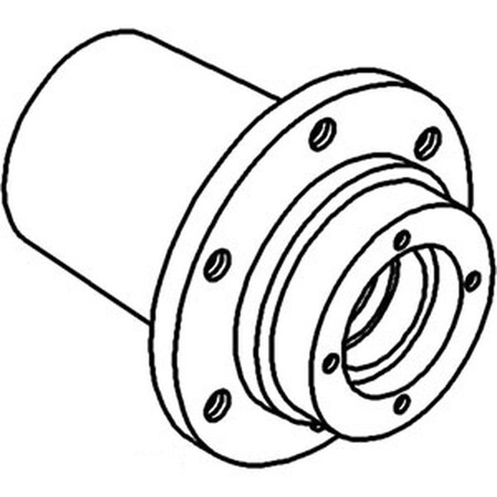 Aftermarket New 6-Bolt Hub Fits White G750 2-78 4-78 2-70 2-85 1650 1655 + 161963A
